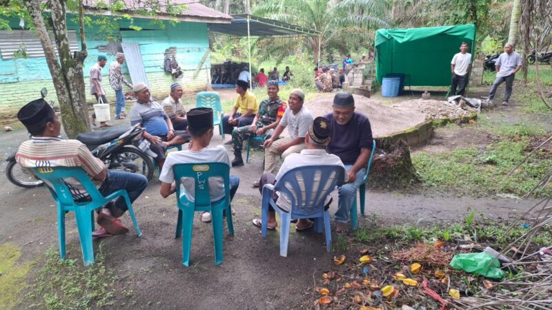 Rasa Duka Mendalam, Babinsa Koramil 13/AN Hadiri Pemakaman Warga Sebagai Wujud Kepedulian