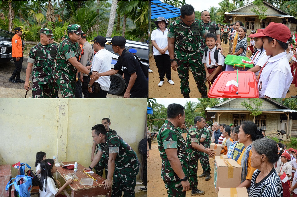 Pangdam I/BB Kunjungi SDN 078481 Uluna’ai Hiligo’o di Nias, Dukung Pendidikan dan Kesejahteraan Masyarakat