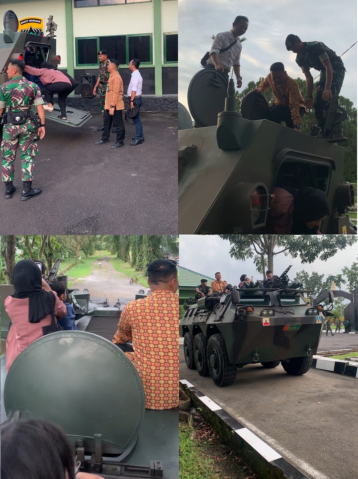 Yonkav 6 Adakan Joyride Bersama Warga Masyarakat Asam Kumbang