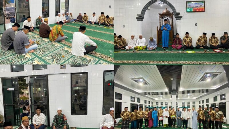 Babinsa Koramil 01/AK Hadiri Safari Sholat Subuh Berjamaah di Masjid Raudhatul Jannah di Desa Damuli Kebun