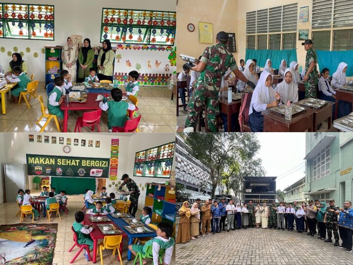 Kodam I/BB Luncurkan Program Makan Sehat Bergizi untuk 280 Siswa di Medan dan Binjai