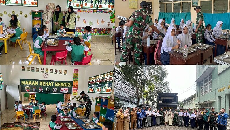 Kodam I/BB Luncurkan Program Makan Sehat Bergizi untuk 280 Siswa di Medan dan Binjai