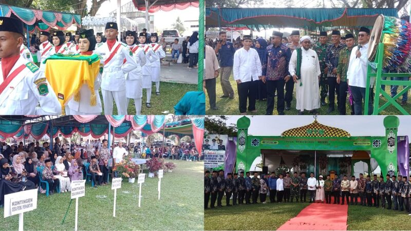 Danramil 06/MB Hadiri Pembukaan MTQ Ke – VIII dan Seni Qasidah Ke – Vll Kecamatan Marbau
