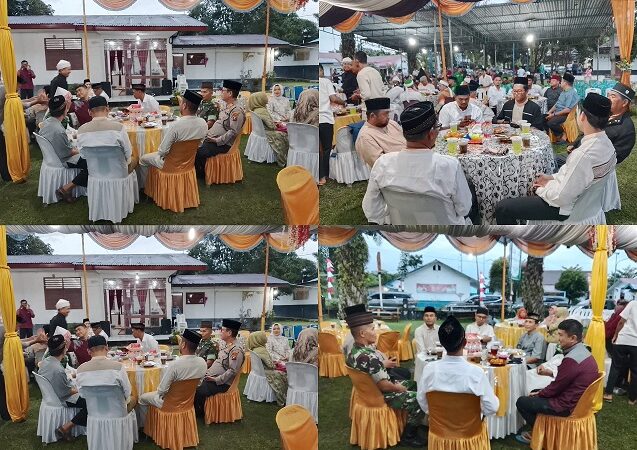 Danramil 05/BD Menghadiri Acara Safari Ramadhan di Rumah Dinas Camat