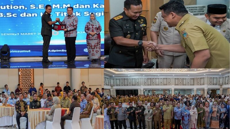 Pangdam I/BB Hadiri Pisah-Sambut dan Sertijab Gubernur dan Wakil Gubernur Sumut Periode 2025-2030