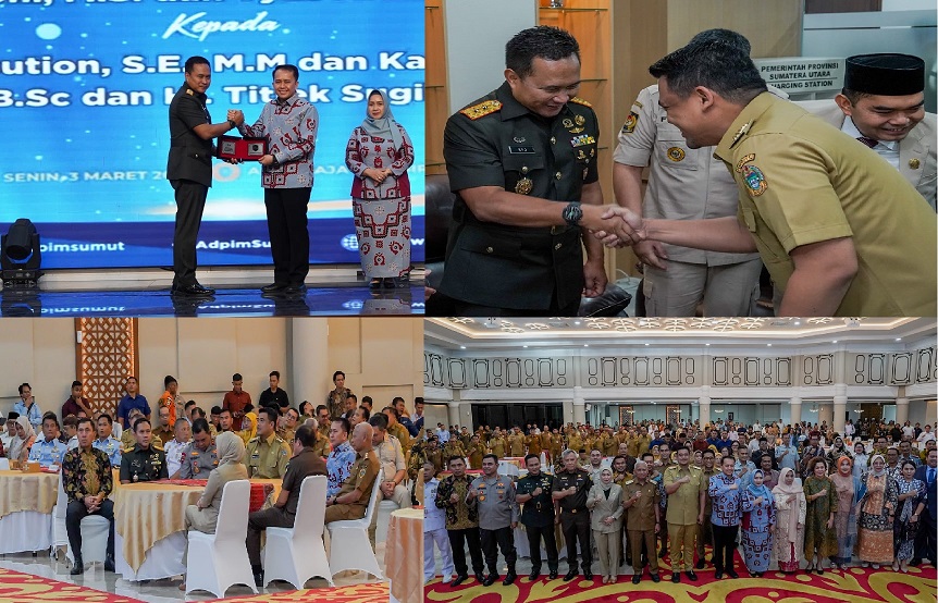 Pangdam I/BB Hadiri Pisah-Sambut dan Sertijab Gubernur dan Wakil Gubernur Sumut Periode 2025-2030