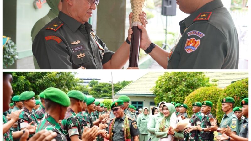 Brigjen TNI Mahfud Resmi Jabat Danrem 032/Wbr