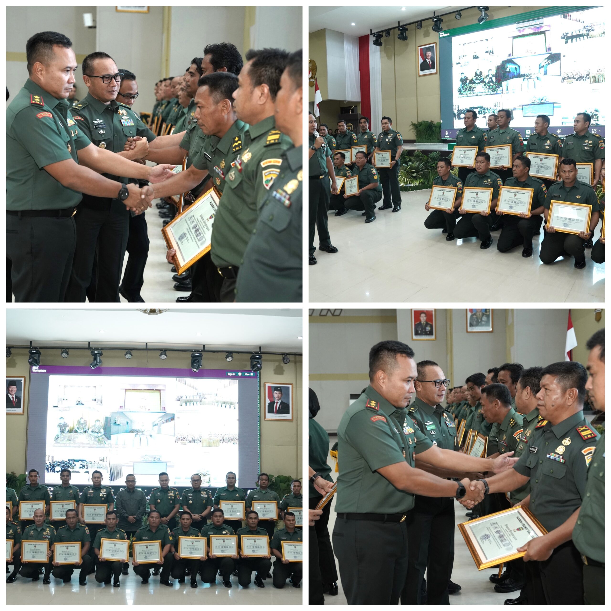 Pangdam I/Bukit Barisan Beri Penghargaan kepada Personel Intel Kodim 0209/Labuhanbatu