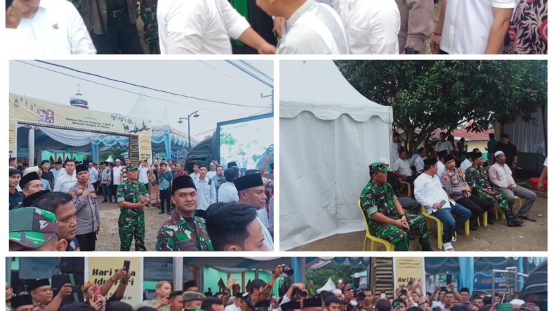 Danramil 01/AK Buka Puasa Bersama Gubernur Sumatera Utara dan Pemerintah Labuhanbatu Utara