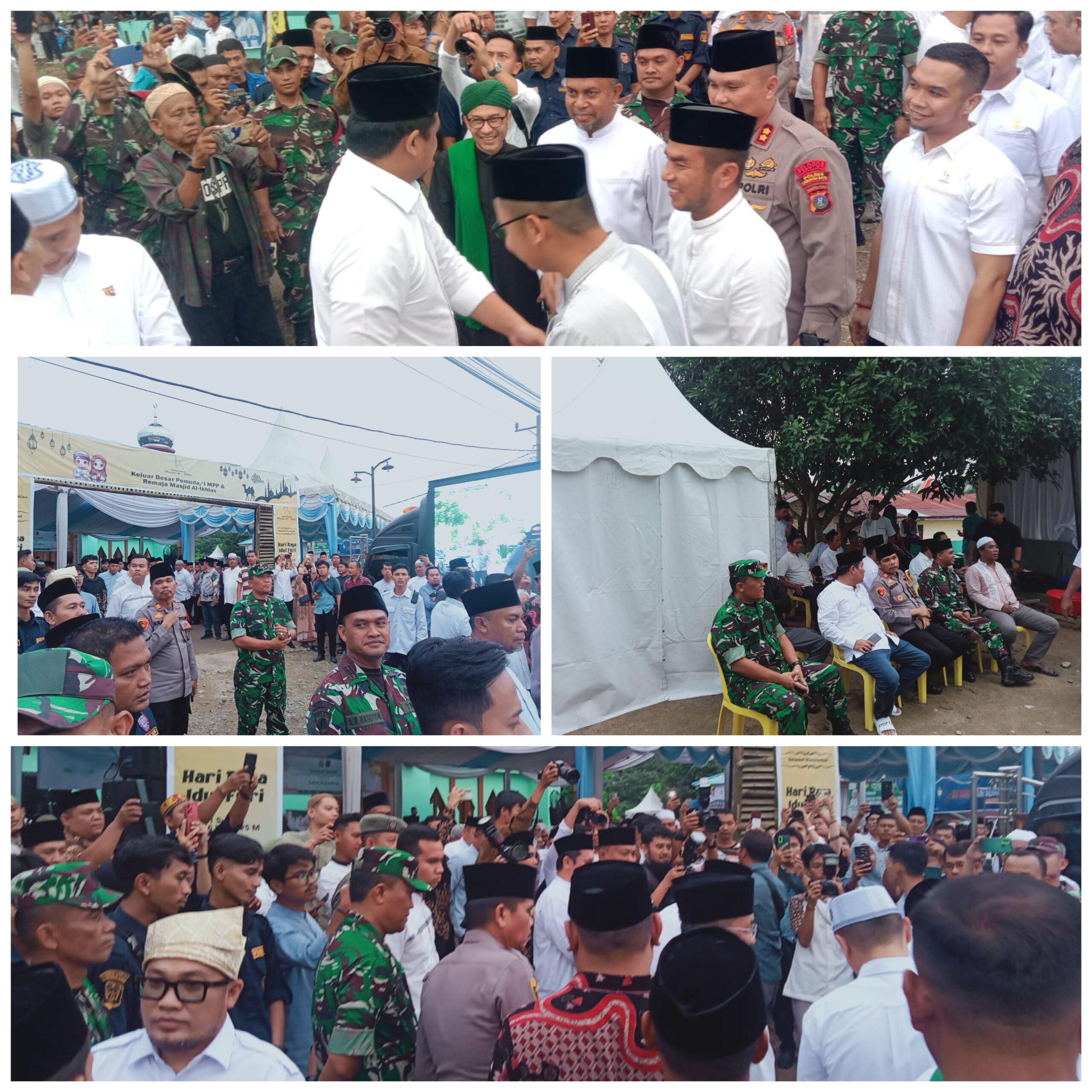 Danramil 01/AK Buka Puasa Bersama Gubernur Sumatera Utara dan Pemerintah Labuhanbatu Utara