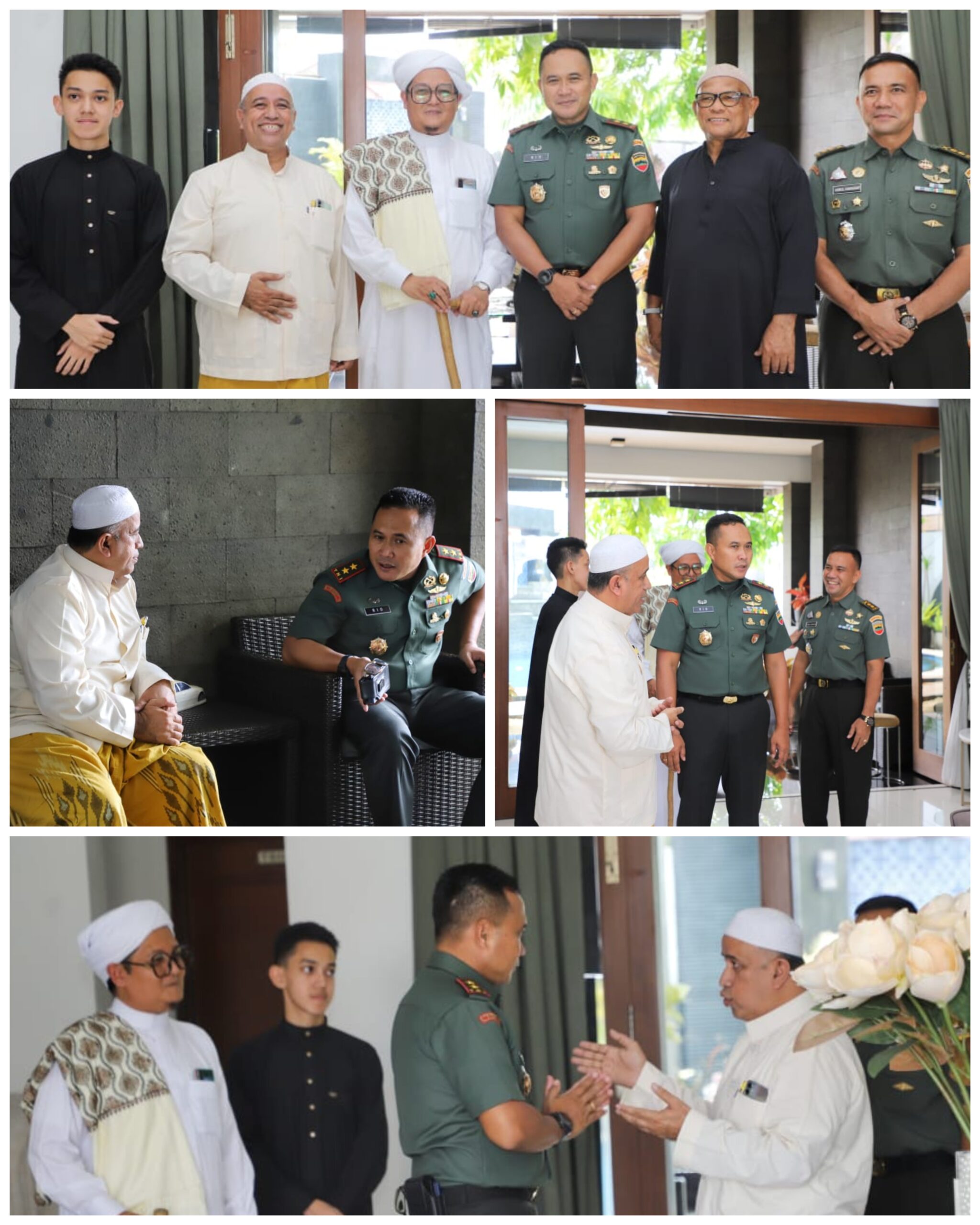 Pererat Sinergi, Pangdam I/BB Silaturahmi dengan Ulama Medan