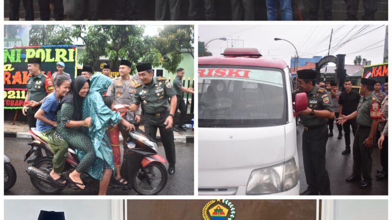 Berkah Ramadhan Bersama Danrem 023/KS TNI-Polri Berbagi Takjil