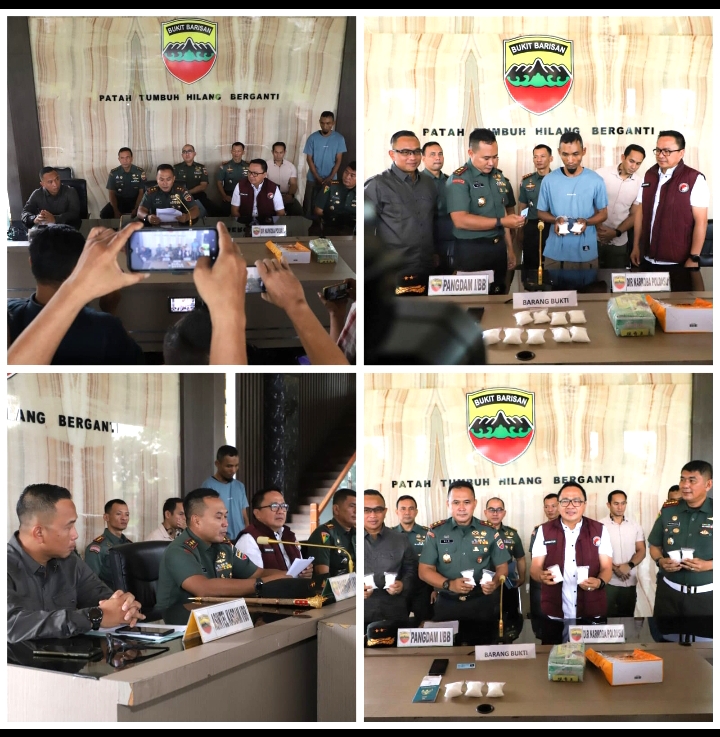 Kodam I/BB Berhasil Gagalkan Peredaran 1 Kg Sabu di Labuhan Batu Utara