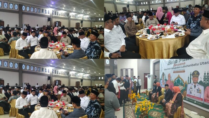 Dandim 0209/Labuhanbatu Buka Puasa Bersama Pemkab Labura Dengan Jajaran Forkopimda