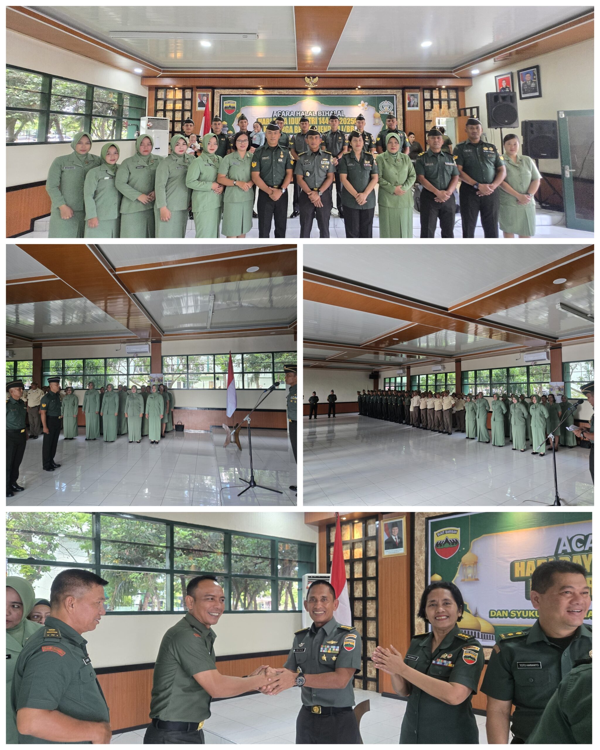 Kaajendam I/BB : Kenaikan Pangkat Penghargaan Dari Bangsa Dan Negara Atas Prestasi Prajurit.