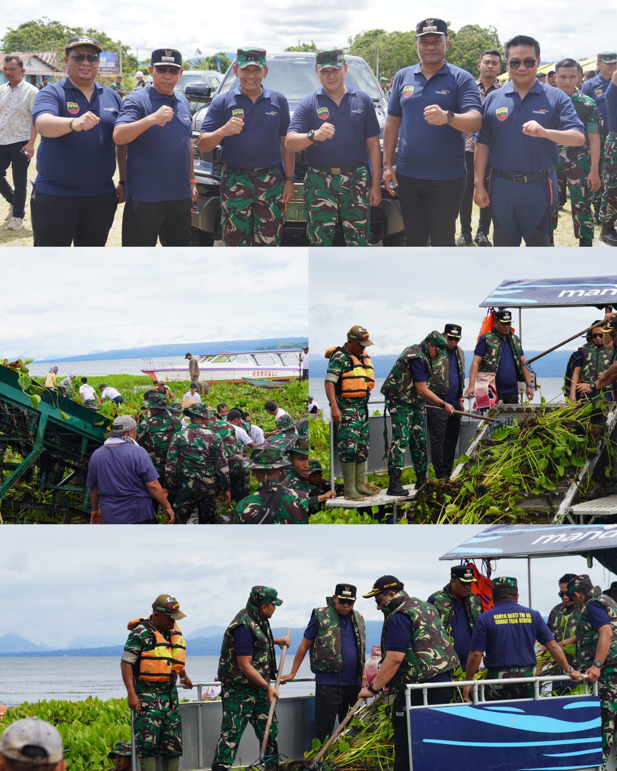 Kodam I/BB, “TNI Manunggal Memelihara Danau