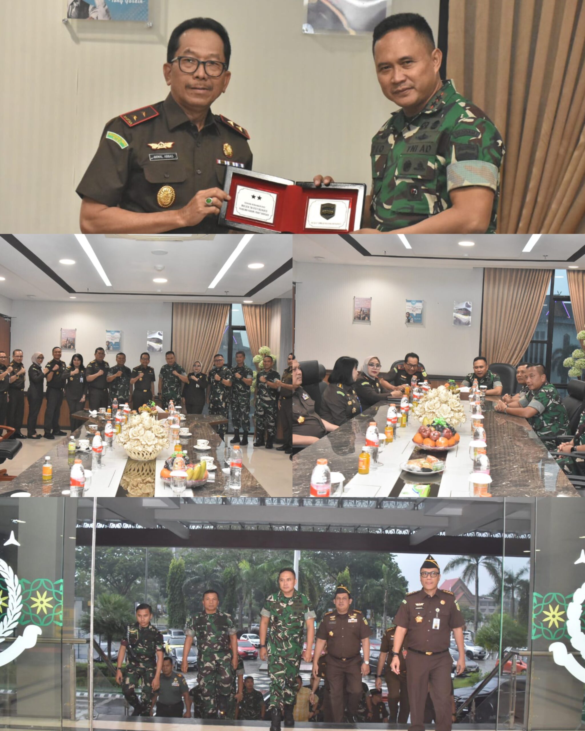 Kajati Riau Sambut Kedatangan Pangdam I/BB, Perkuat Kolaborasi dalam Penegakan Hukum