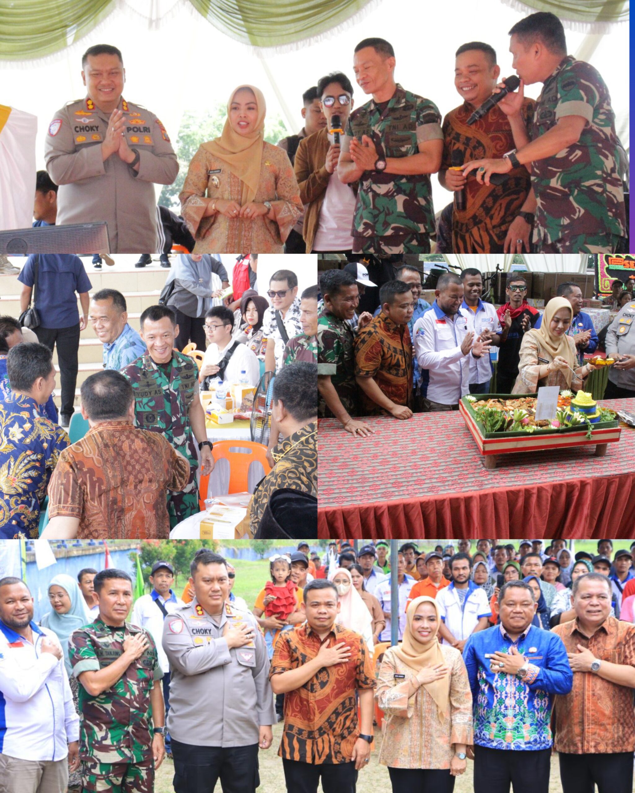 Dandim 0209/Labuahanbatu Turut Hadir pada Peringatan Hari Buruh Internasional (May Day) Tahun 2025