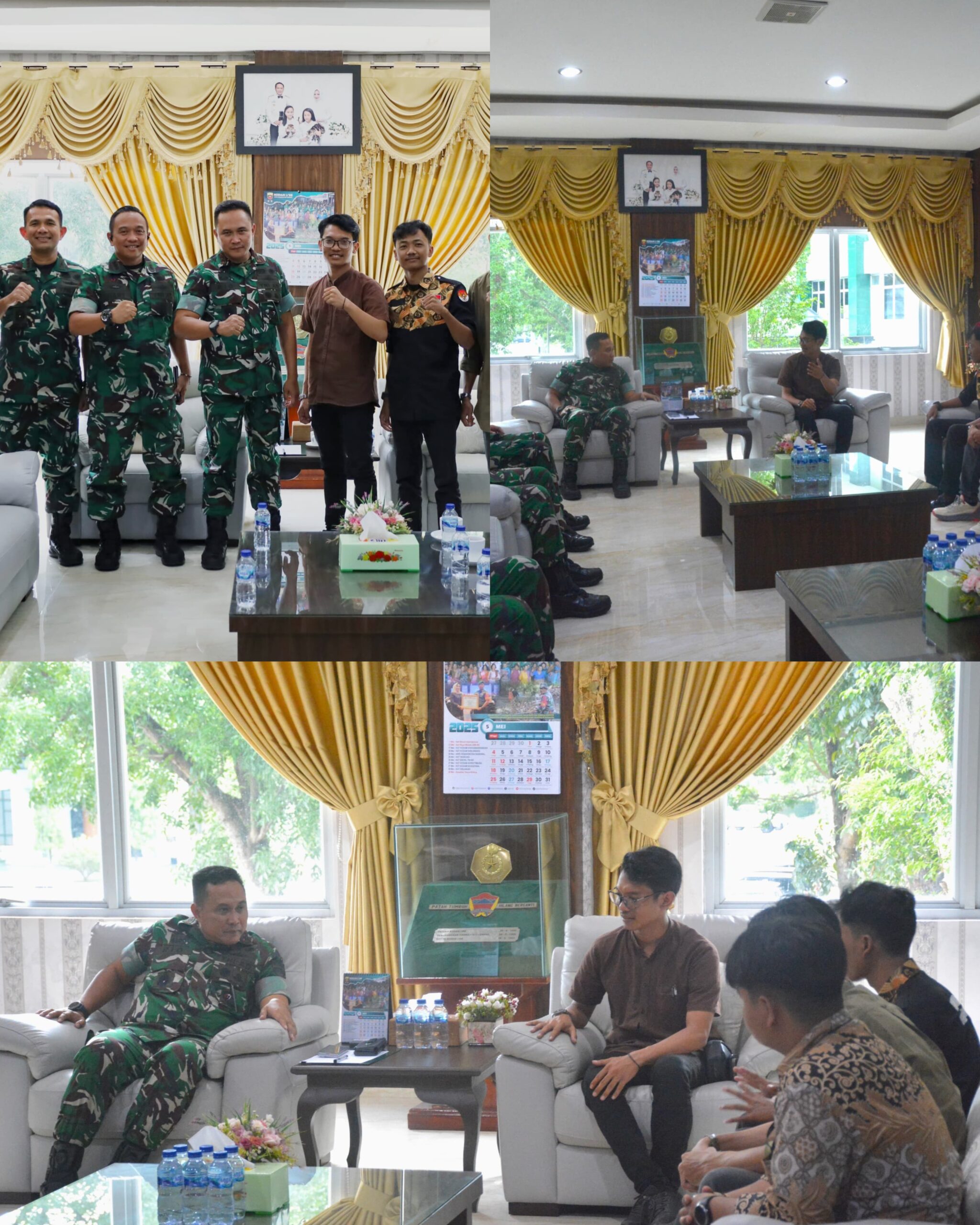 Pangdam I/Bukit Barisan Terima Audiensi BEM Nusantara, Perkuat Sinergi TNI dan Mahasiswa Jaga NKRI