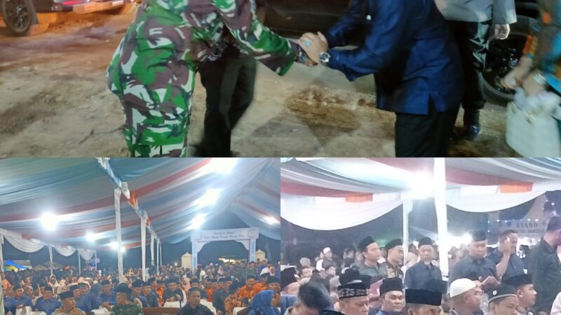 Danramil 03/SB Hadiri Penutupan MTQ ke-54 dan FSQ ke-39 Tingkat Kabupaten Labuhanbatu Tahun 2025