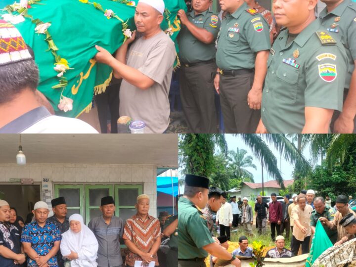 Danramil 09/NL dan Anggota Tunjukan Empati, Melayat ke Keluarga Anggota yang Berduka
