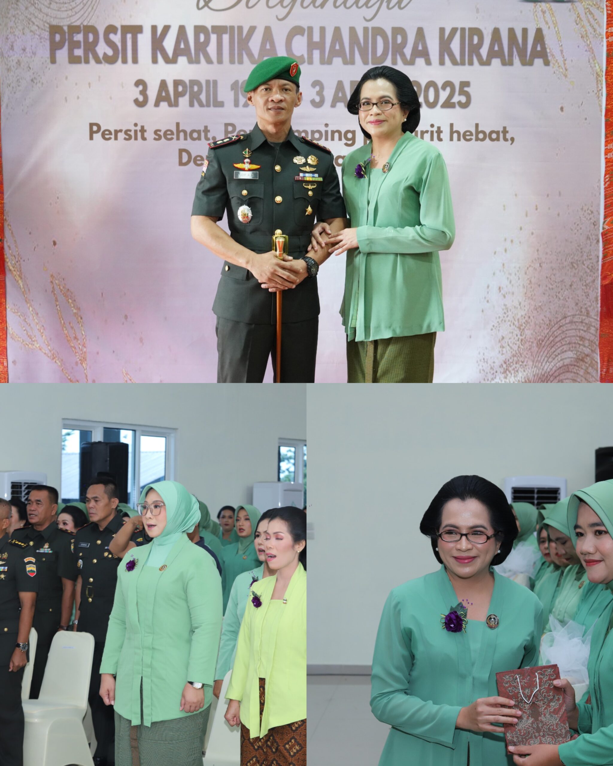 Semangat Kebersamaan di HUT ke-79, Persit Mampu Membawa Dampak Positif