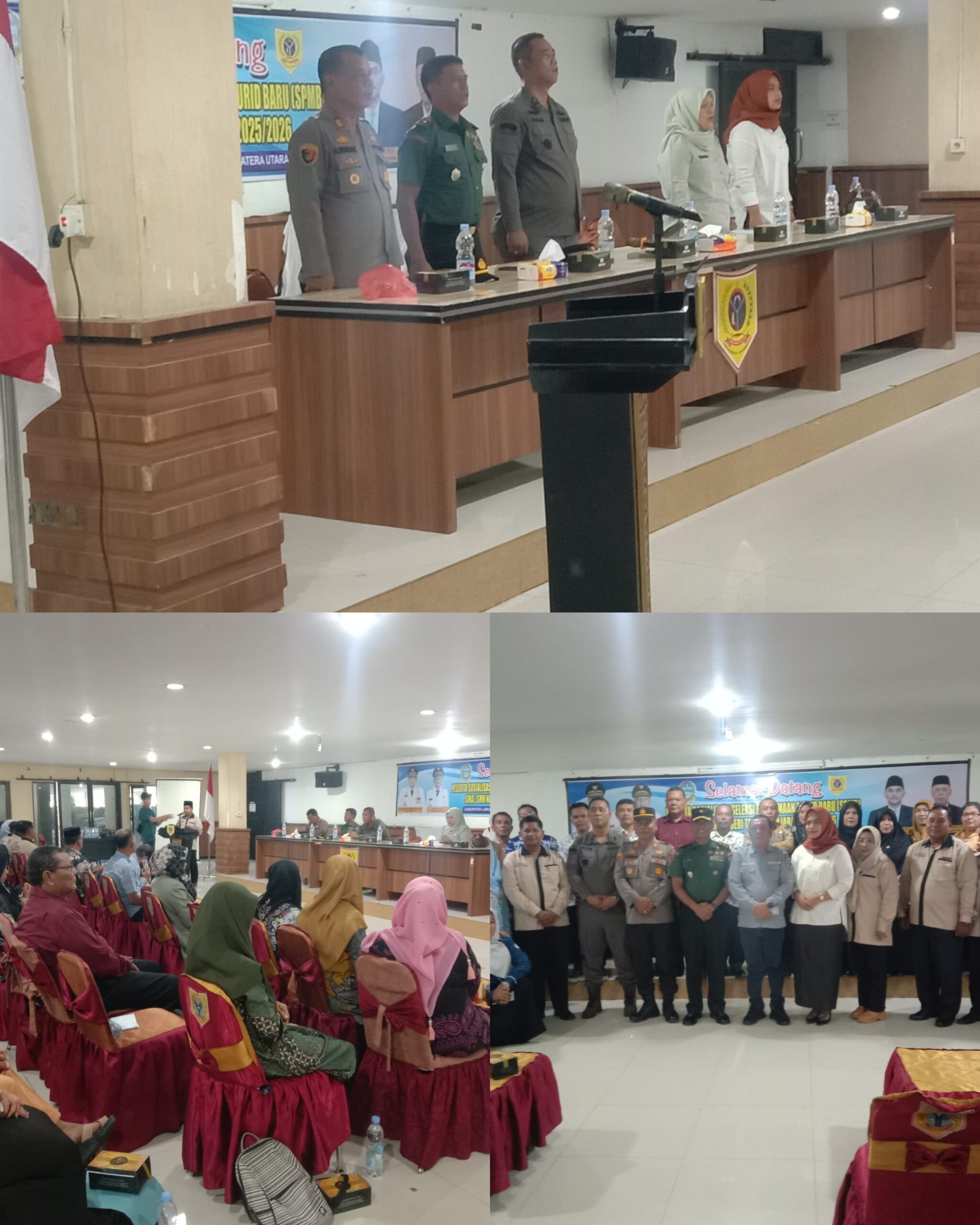 Danramil 11/KP Hadiri Acara Sosialisasi Seleksi Penerimaan Murid baru (SPMB) SMA/SMK Negeri 2025/2026