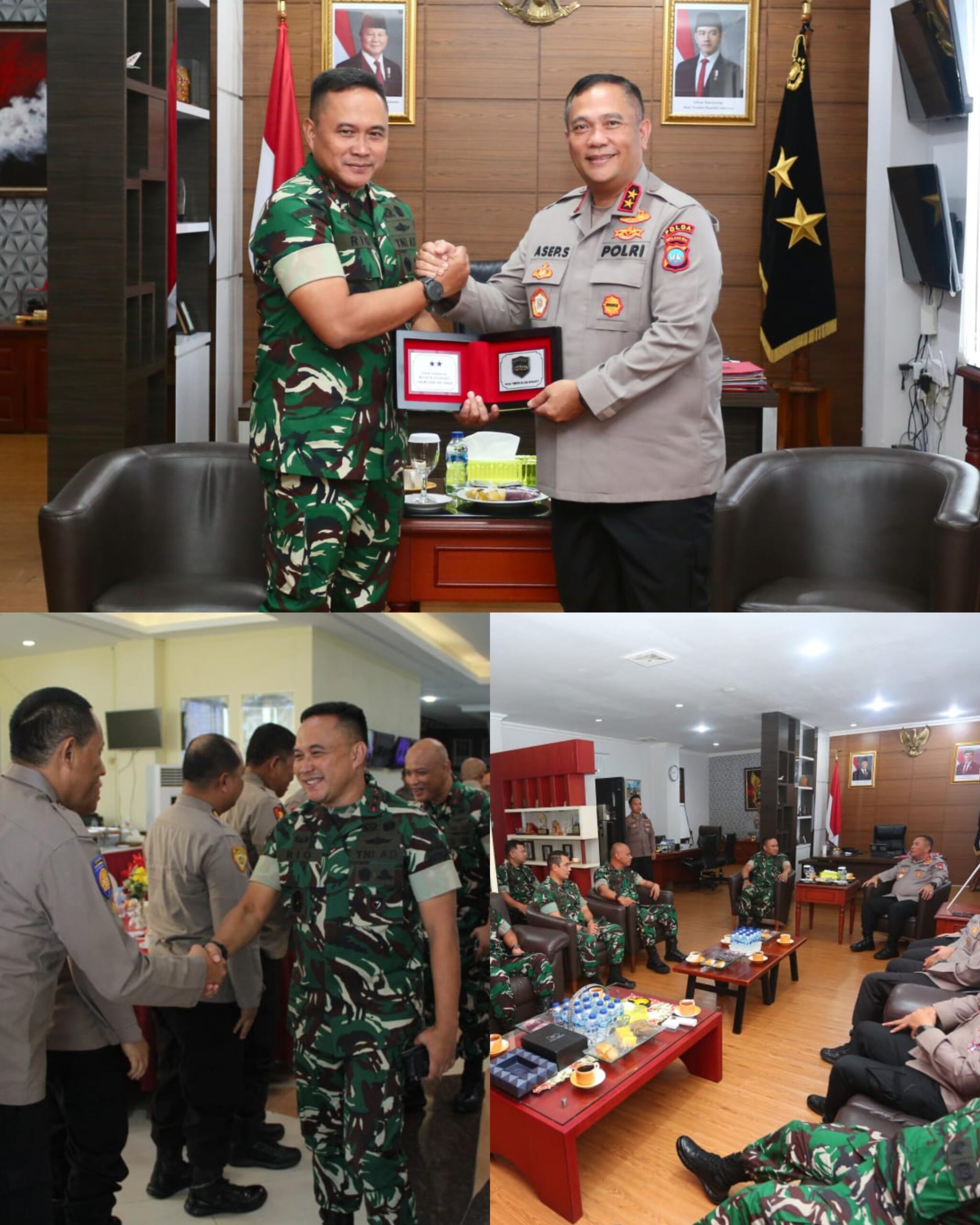 Pangdam I/BB Lakukan Silaturahmi ke Polda Kepri untuk Pererat Koordinasi Pengamanan Wilayah