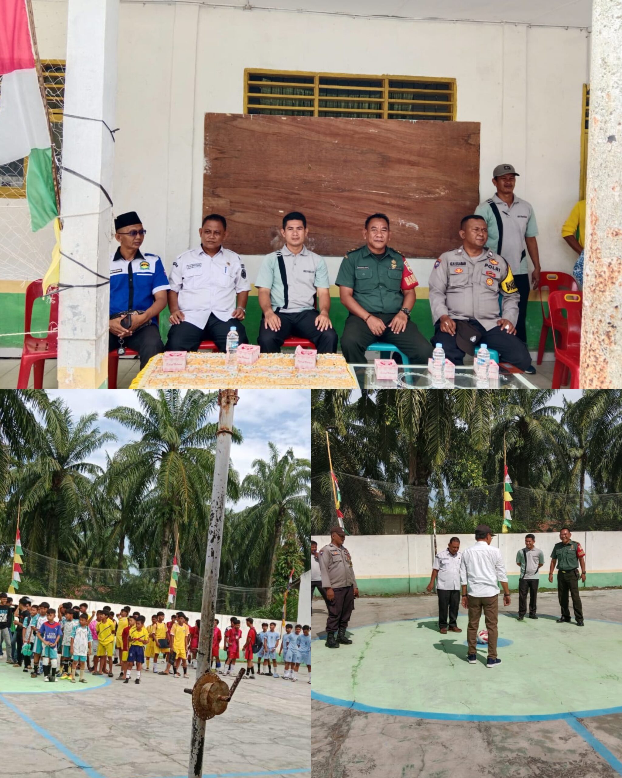 Babinsa Koramil 09/NL Hadiri Pembukaan Turnamen Futsal Piala SMAS HAS SEPAKAT 2025 di Bilah Hilir